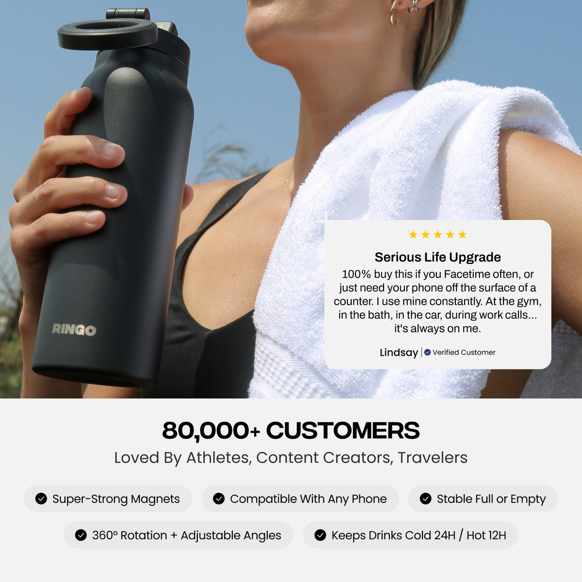Ringo Pro (710 ml) Czarny