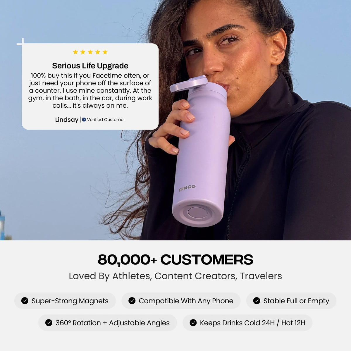 Ringo Pro (710 ml) Liliowa